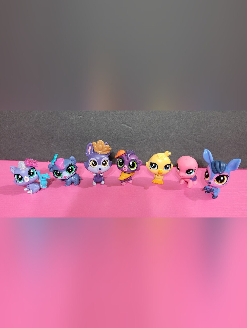 Littlest Pet Shop Bundle Of 7 Mini Figures (1793)